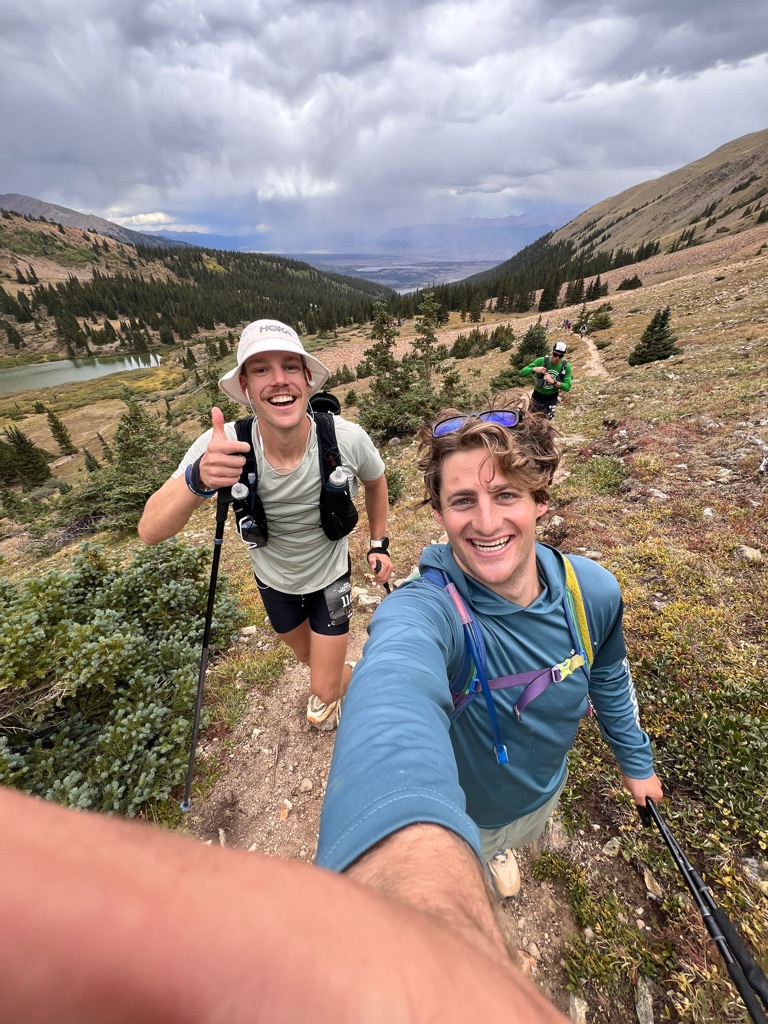 With Grady high on Hope Pass